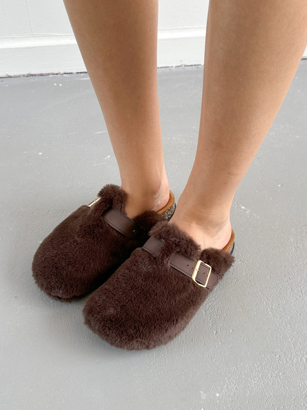 Lieke cloqs bruin