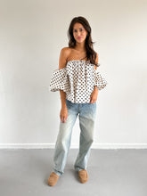 Afbeelding in Gallery-weergave laden, Hanna polka dot top wit
