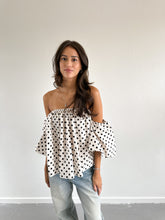 Afbeelding in Gallery-weergave laden, Hanna polka dot top wit
