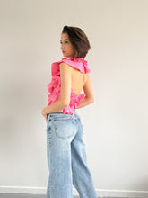 Afbeelding in Gallery-weergave laden, Layla ruffle top roze

