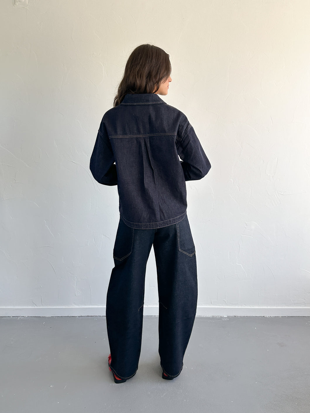 Mieke top bruin