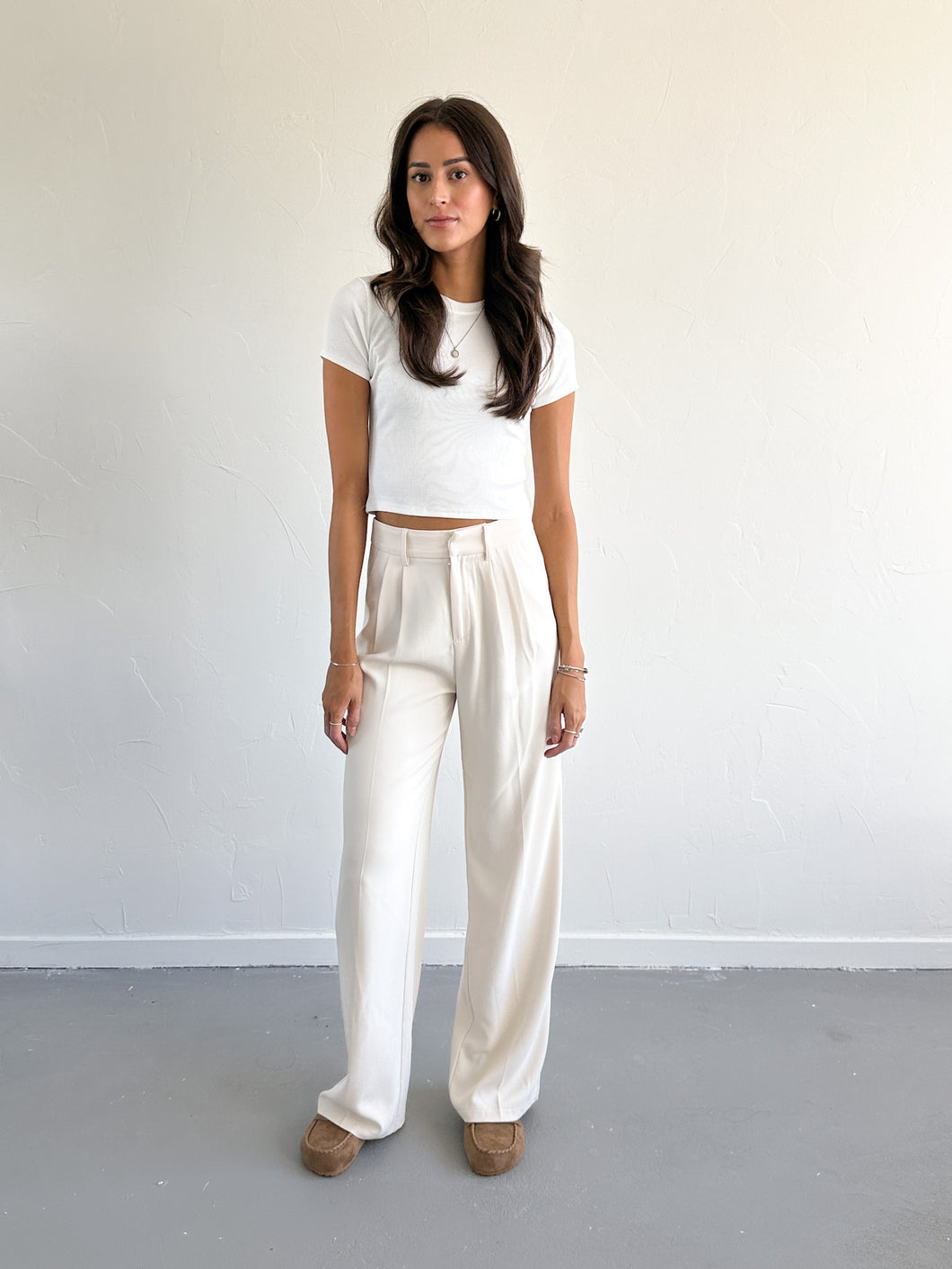 Bibi pantalon creme