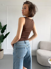 Afbeelding in Gallery-weergave laden, Bruine Basic Top
