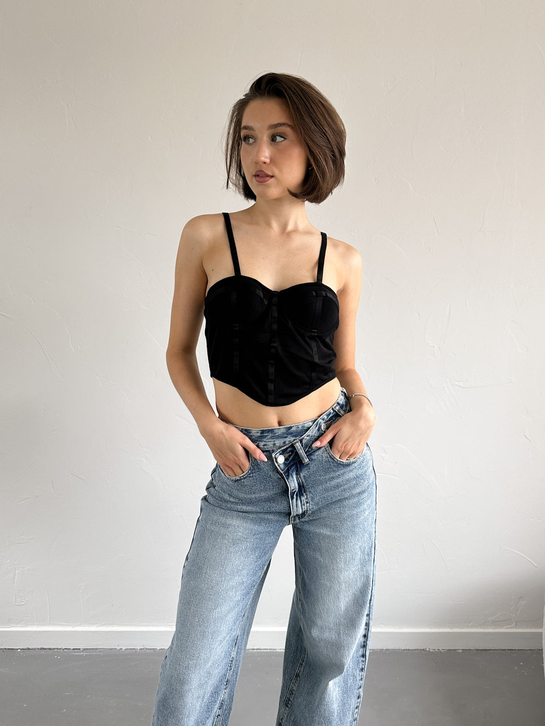 Pip bralette zwart