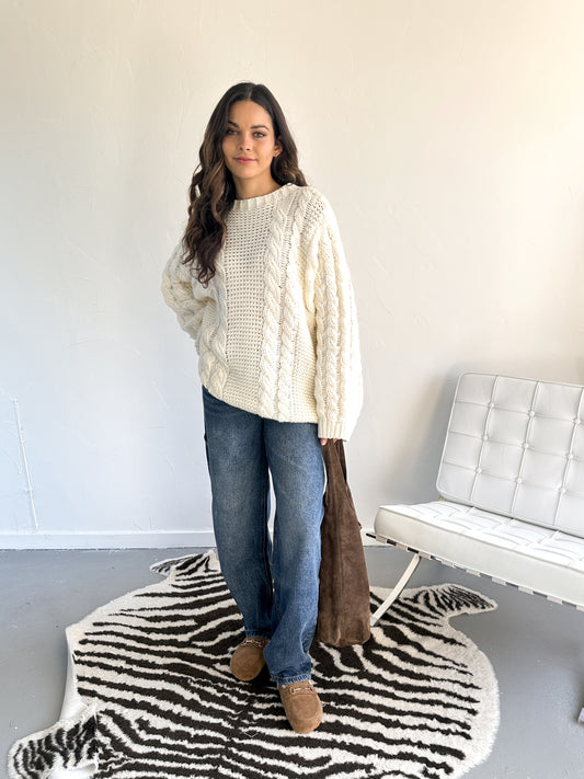 Hannah kabeltrui off white