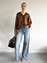 Afbeelding in Gallery-weergave laden, Senna blouse bruin
