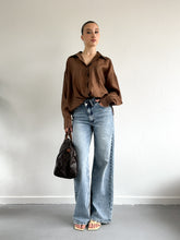 Afbeelding in Gallery-weergave laden, Senna blouse bruin
