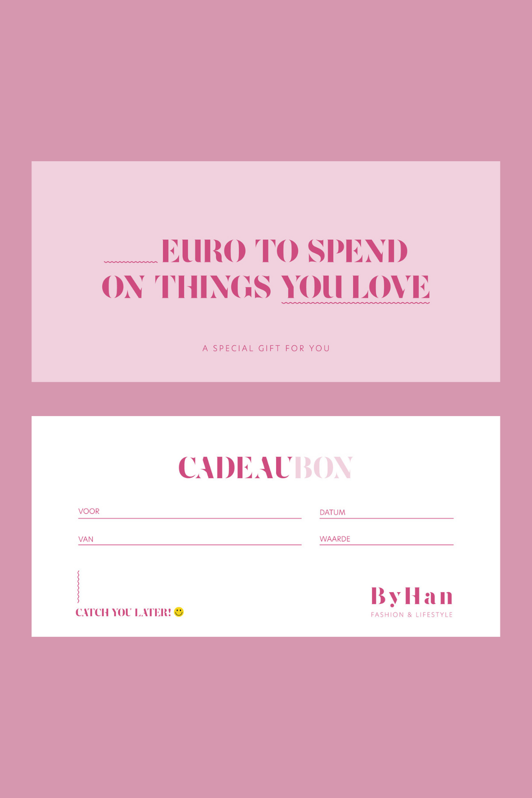 Cadeaubon €100,00