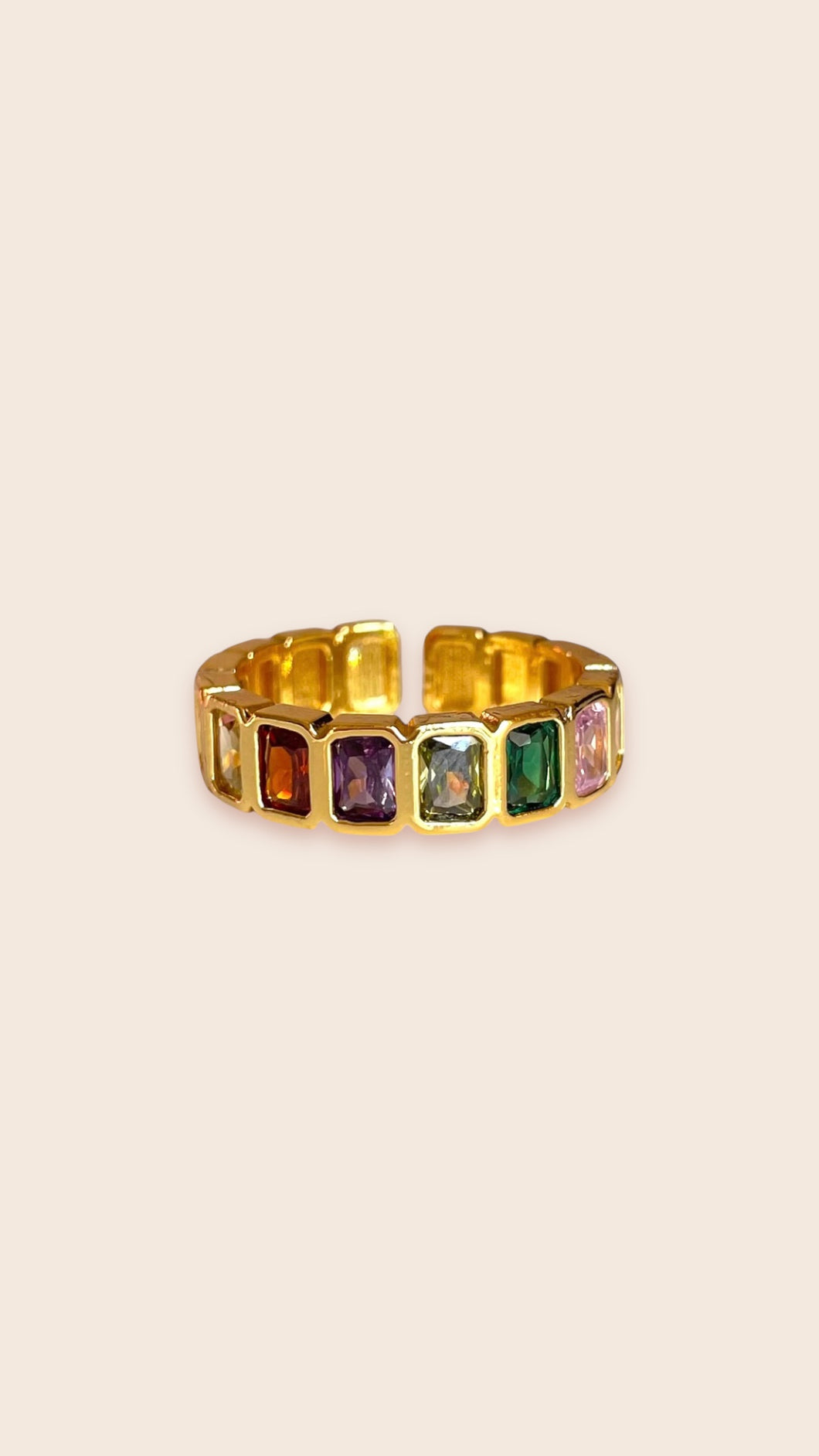 Studio Frenchie ring think in colors
