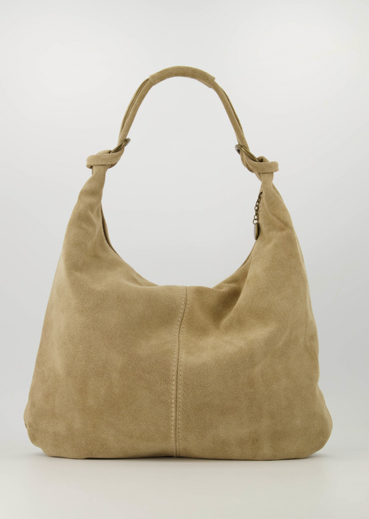Suez schoudertas Beige