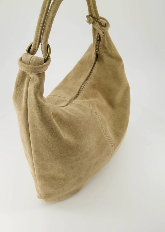 Suez schoudertas Beige