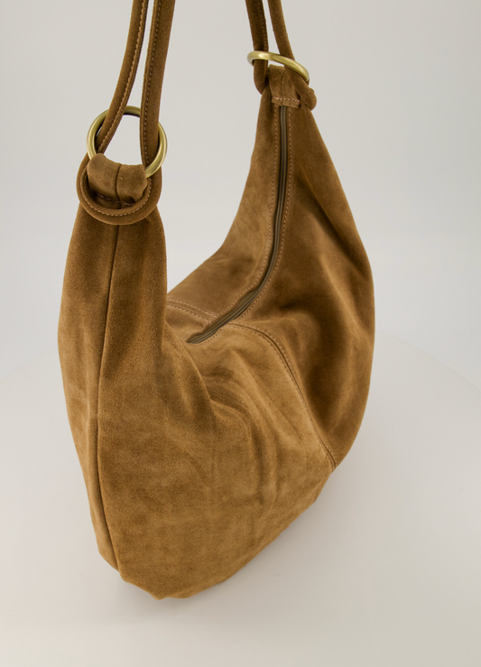 Suez schoudertas Taupe