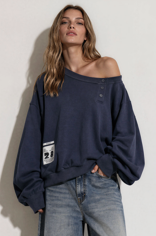 Liv Sweater donkerblauw