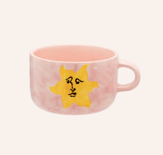 anna + nina Sunny Side Up Cappuccino Mug