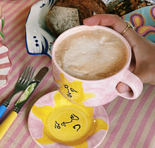 Afbeelding in Gallery-weergave laden, anna + nina Sunny Side Up Cappuccino Mug
