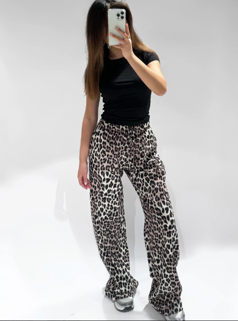 ByHan Mia Jogger pantalon Leopard - Pre Order
