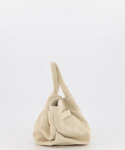 Afbeelding in Gallery-weergave laden, Leonie Suede leren handtas - creme
