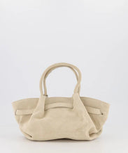 Afbeelding in Gallery-weergave laden, Leonie Suede leren handtas - creme
