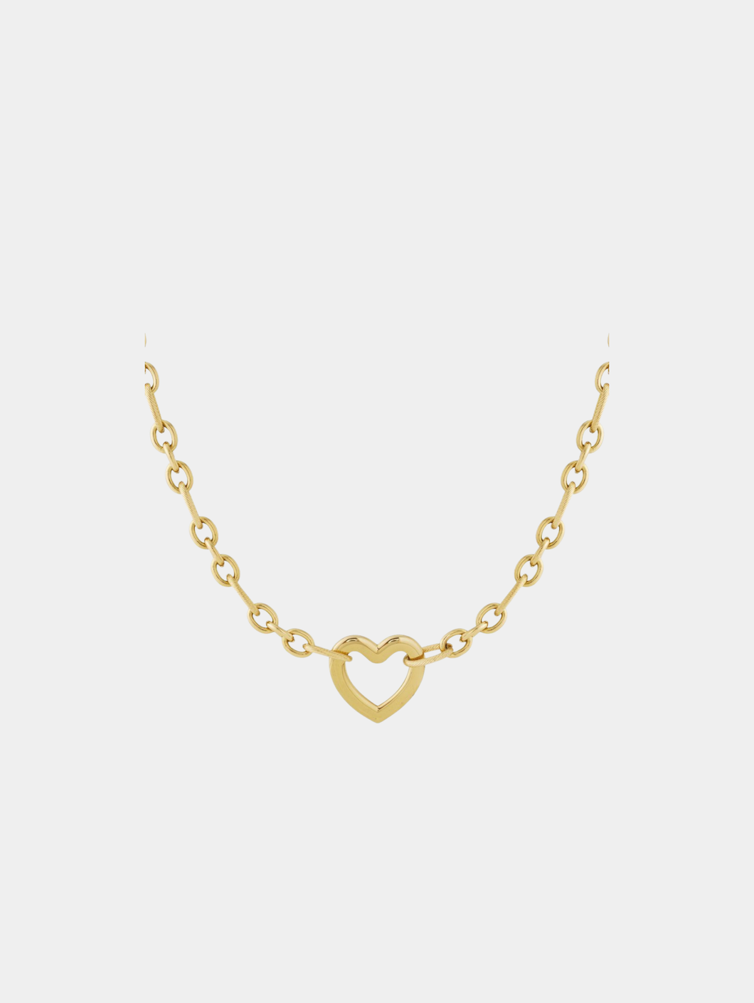 Tara hart ketting goud