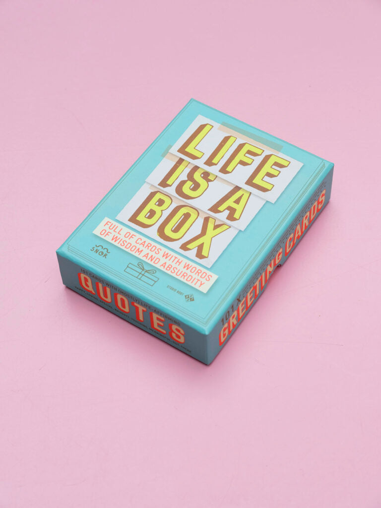 Life is a box kaartenbox